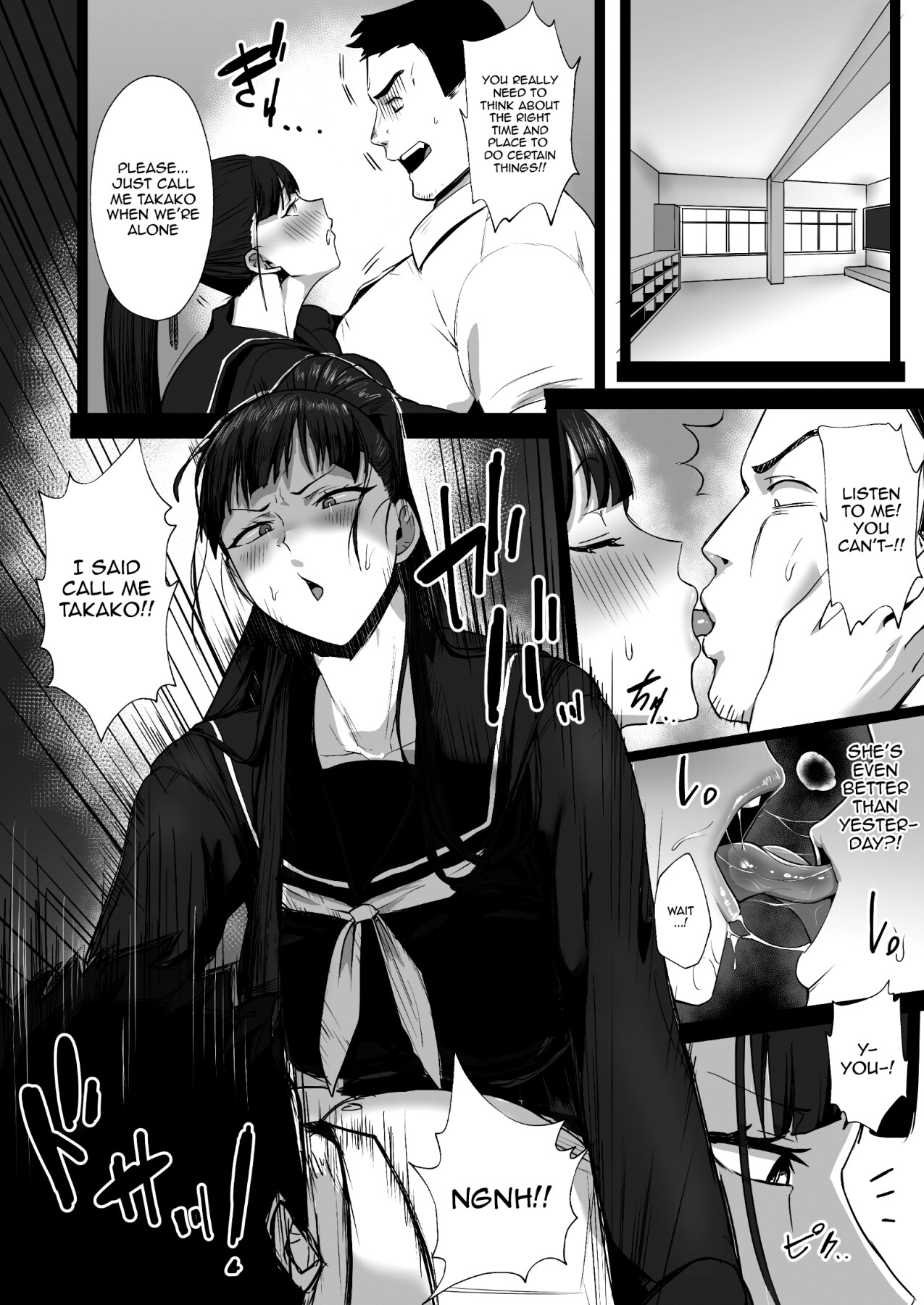 Hentai Manga Comic-The Uptight Model Student Wants To Become The Teacher's Bitch-Read-24